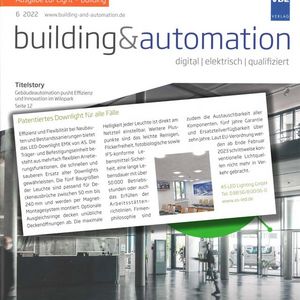 VDE Building & Automation berichtet über das patentiertes Downlight für alle Fälle