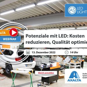 Lichtwissen zum Thema Potenziale mit LED: Kosten um bis zu 70% reduzieren und Qualität optimieren 