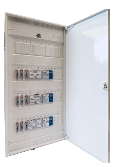 Produktbild Lichtsteuerungseinheit für 3 Sport-Tennisfelder: Dali Compact Control 3.2. 3 TA 1R