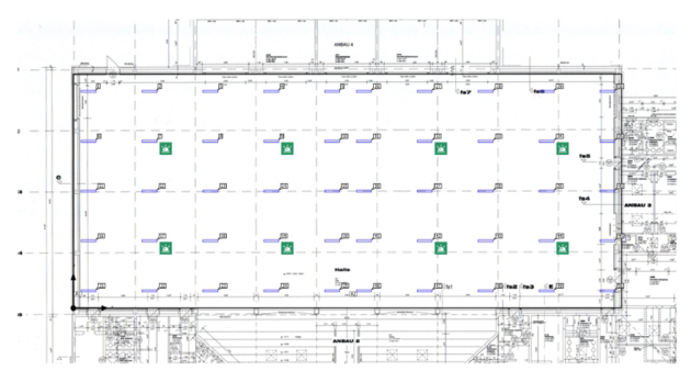 Lichtplanung Sporthalle am Klüschenberg inklusive Notlicht