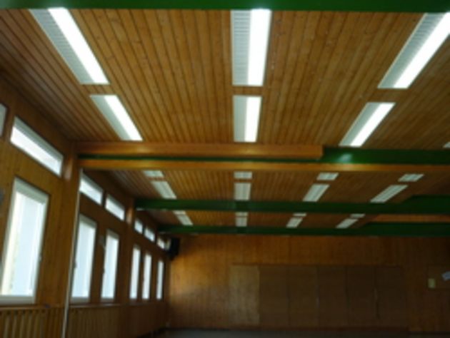 Ausgangsbeleuchtung Gymnastikraum Gautinger SportClub e.V.