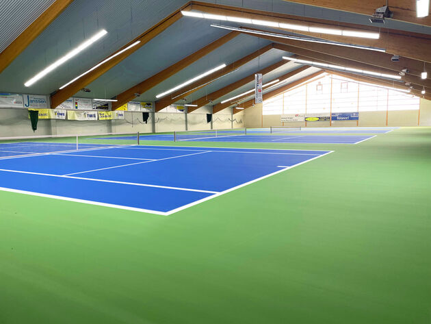 Sanierung der Tennishallenbeleuchtung fördert die Landessportförderung Bremen