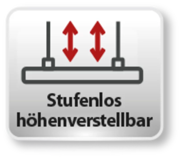 Produkticon stufenlos höhenverstellbar erklärt