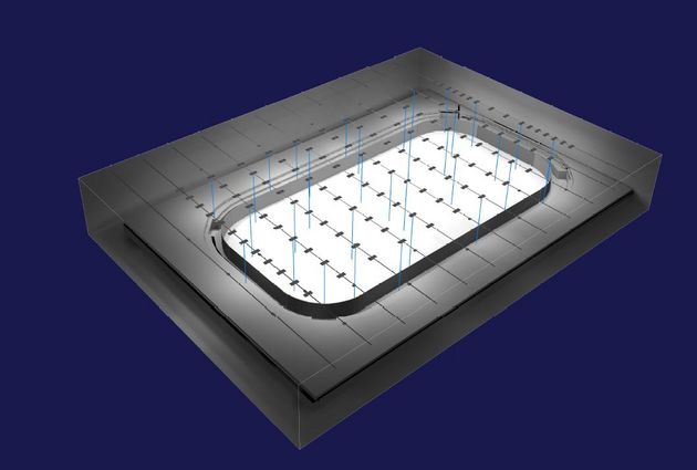 Lichtplanung ROFA Eisstadion