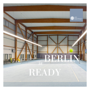 Berlin is ready dank blendfreiem, ballwurfsicherem Spitzenlicht 