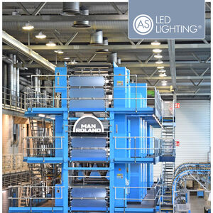 SV Zeitungsdruck GmbH setzt seit 13 Jahren auf störungsfreie und langlebige LED-Beleuchtung 