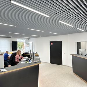 Angenehm hell und leise im Kunden Service Center