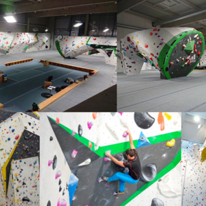 LED-Beleuchtung von Kletter- und Boulderhallen