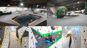 LED-Beleuchtung von Kletter- und Boulderhallen