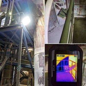 Hochtemperaturstrahler im Einsatz bei der CEMEX Zement GmbH