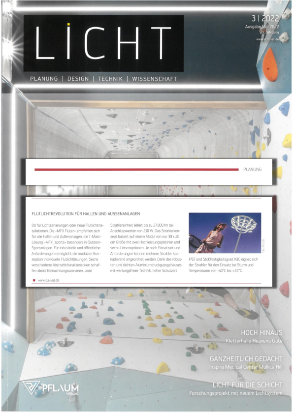 Produktmeldung MFX Strahlergeneration von AS LED Lighting