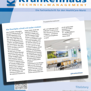 Presseclipping alte Downlights mit LED 1:1 ersetzen - KTM Magazin