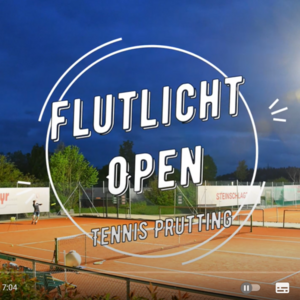 Flutlicht Open in Prutting - Eröffnungsfeier der ersten 1-Mast-Flutlichtanlage Deutschlands